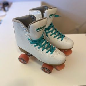 Impala Roller Skates white/blue/pink